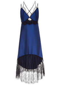 Сорочка длинная Suavite long-lace-night-dress-hm331-sv-blu-desiree-w