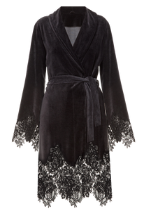 Короткий халат Suavite lace-short-robe-slp105-19-g-marielle-w