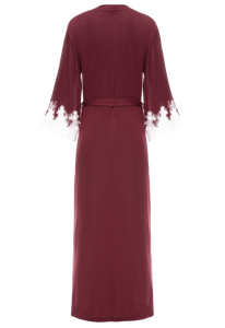 Халат длинный Suavite lace-long-robe-slp113-19-brd-meri-w-1