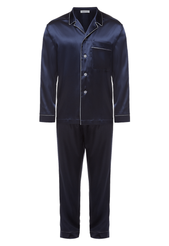 Пижама (рубашка, брюки) Suavite pajamas-men397-blu-1-3-11