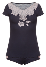 Пижама (футболка, шортики) Suavite pajamas-short-set-slp36-19-blu-safi-w
