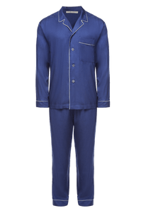Пижама (рубашка, брюки) Suavite pajamas-men395-blu-1-4-11