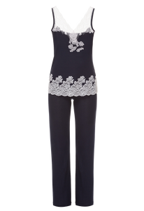 Пижама (топ, брюки) Suavite pajamas-long-set-slp43-19-blu-safina-w
