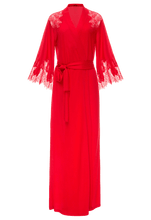 Халат длинный Suavite lace-long-robe-slp78-19-rd-aurora-w-1