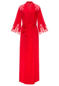 Халат длинный Suavite lace-long-robe-slp78-19-rd-aurora-w-1