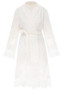 Халат короткий Suavite lace-short-robe-slp100-19-mw-marielle-w