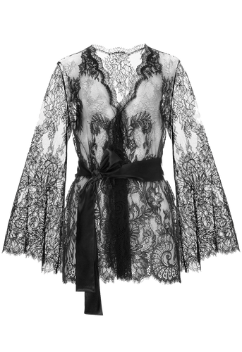 Халат Suavite short-guipure-robe-hm341-sv-bl-regina-w