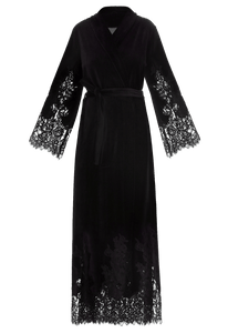 Халат длинный Suavite lace-long-robe-slp110-19-bl-marielle-w-1