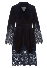 Короткий халат Suavite lace-short-robe-slp99-19-blu-marielle-w
