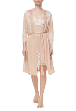 Короткий халат Suavite lace-short-robe-slp89-19-b-zhyuliet-w