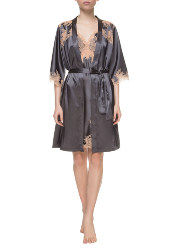 Короткий халат Suavite bathrobe-slp262-sv-g-louise-w-1