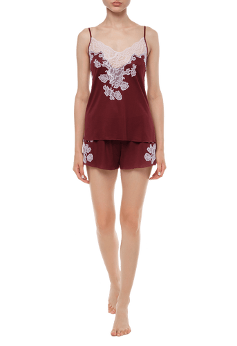 Пижама (топ, шортики) Suavite pajamas-short-set-slp33-19-brd-meri-w
