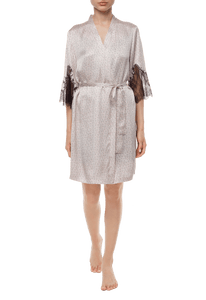 Короткий халат Suavite bathrobe-slp279-sv-pr-elison-w