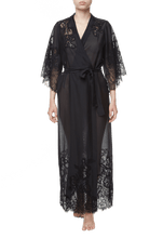 Длинный халат Suavite long-robe-ex403-bl-vanessa