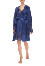 Халат Suavite lace-short-robe-hm337-sv-blu-simone-w