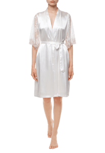 Короткий халат Suavite lace-short-robe-slp82-19-mw-bridget-w