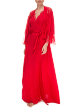 Халат длинный Suavite lace-long-robe-slp78-19-rd-aurora-w-1