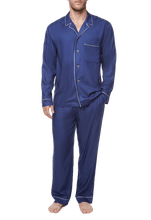 Пижама (рубашка, брюки) Suavite pajamas-men395-blu-1-4-11