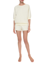 Костюм с шортами лимонный Suavite-HM363-SV-YL-64214-W