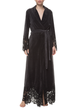 Длинный халат Suavite lace-long-robe-slp112-19-g-marielle-w