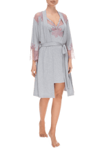 Халат Suavite lace-short-robe-slp86-19-g-deniz-w