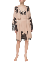 Короткий халат Suavite lace-short-robe-slp88-19-b-jacqueline-w