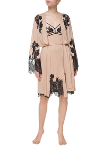 Короткий халат Suavite lace-short-robe-slp88-19-b-jacqueline-w