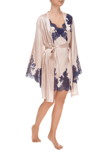 Халат Suavite lace-short-robe-hm339-sv-b-carmela-w