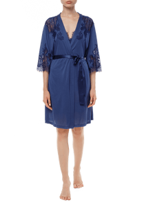 Короткий халат Suavite lace-short-robe-slp115-19-blu-noella-w