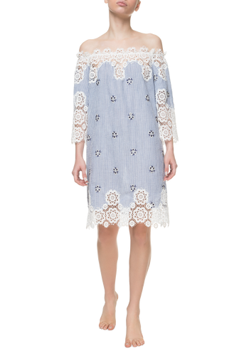 Пляжная туника Suavite beach-tunic-dress-bch368-sv-pr-10120-w