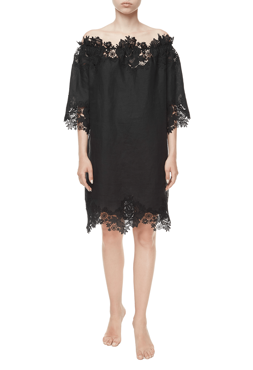 Пляжная туника Suavite beach-tunic-bch386-bl-10119