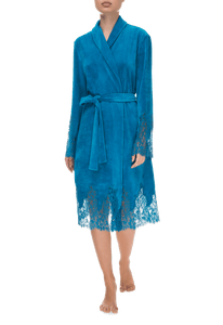 Халат короткий Suavite robe-short-slp263-sv-blu-marielle-w