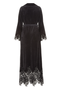 Длинный халат Suavite lace-long-robe-slp112-19-g-marielle-w