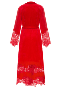 Халат длинный Suavite lace-long-robe-slp108-19-rd-marielle-w-1