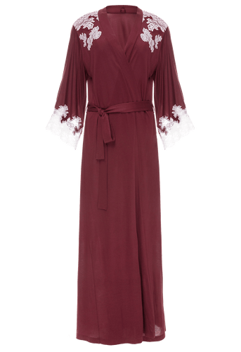 Халат длинный Suavite lace-long-robe-slp113-19-brd-meri-w-1