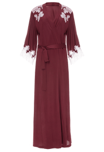 Халат длинный Suavite lace-long-robe-slp113-19-brd-meri-w-1