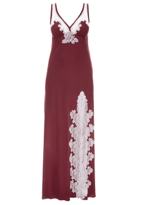 Сорочка длинная Suavite long-lace-night-dress-slp71-19-brd-meri-w