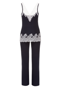 Пижама (топ, брюки) Suavite pajamas-long-set-slp43-19-blu-safina-w