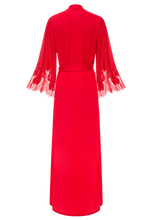 Халат длинный Suavite lace-long-robe-slp78-19-rd-aurora-w-1