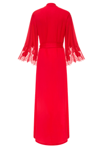 Халат длинный Suavite lace-long-robe-slp78-19-rd-aurora-w-1