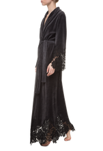 Длинный халат Suavite lace-long-robe-slp112-19-g-marielle-w