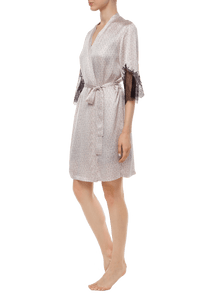 Короткий халат Suavite bathrobe-slp279-sv-pr-elison-w