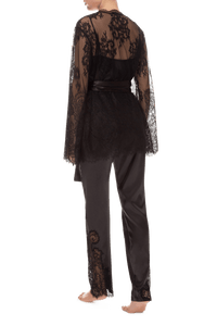 Халат Suavite short-guipure-robe-hm341-sv-bl-regina-w