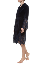 Короткий халат Suavite lace-short-robe-slp99-19-blu-marielle-w