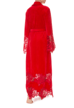 Халат длинный Suavite lace-long-robe-slp108-19-rd-marielle-w-1