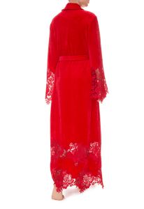Халат длинный Suavite lace-long-robe-slp108-19-rd-marielle-w-1
