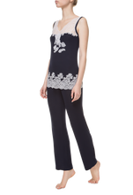 Пижама (топ, брюки) Suavite pajamas-long-set-slp43-19-blu-safina-w