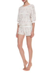 Костюм пижамный с шортами Suavite-HM206-19-PR-64213-W