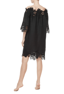 Пляжная туника Suavite beach-tunic-bch386-bl-10119
