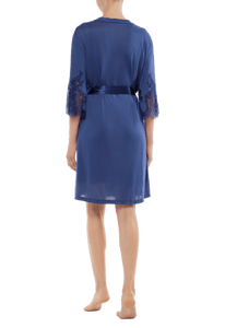 Короткий халат Suavite lace-short-robe-slp115-19-blu-noella-w